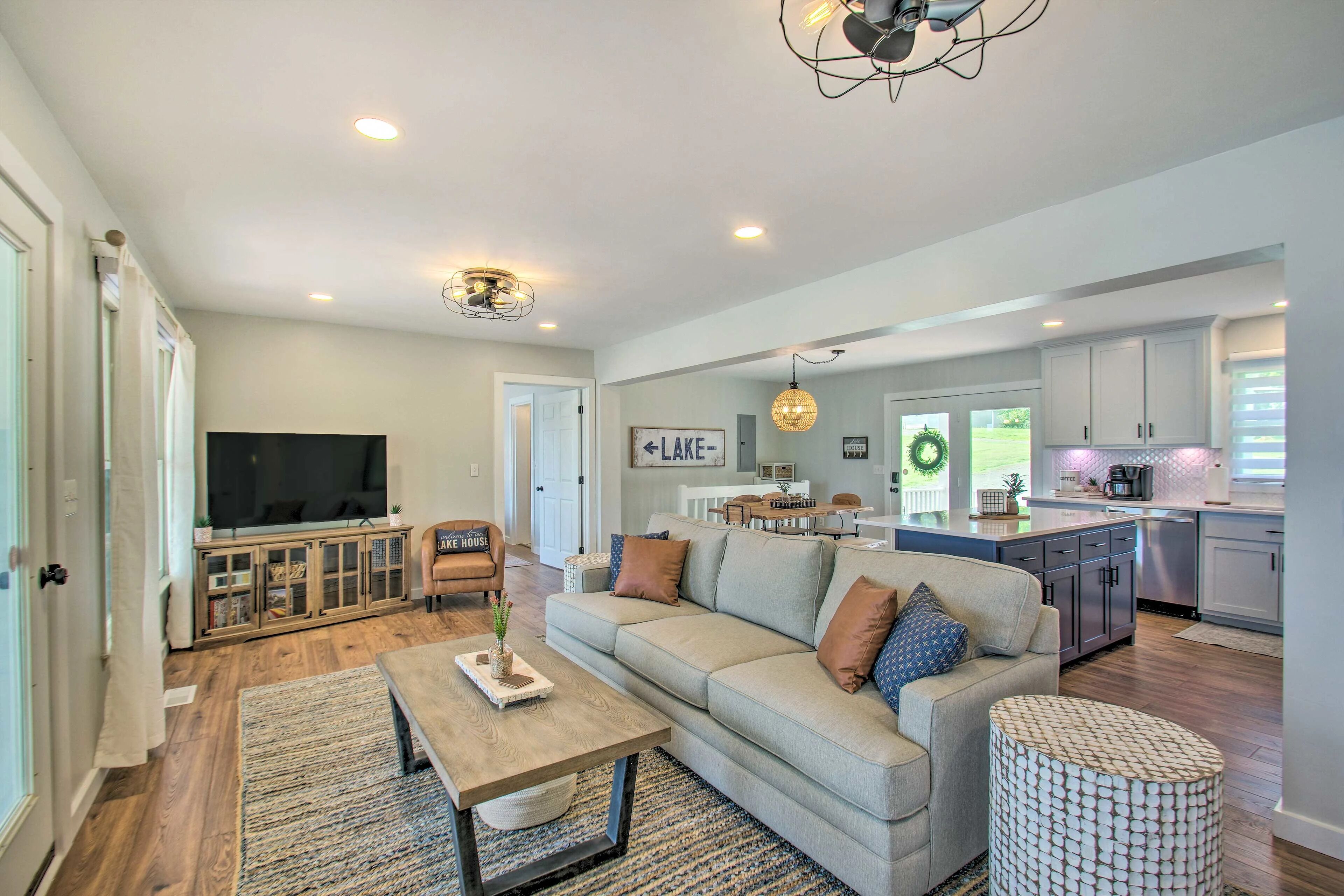 Lakefront Home w/ Large Private Dock, Slip, Open Water Views, Hot Tub and MORE!