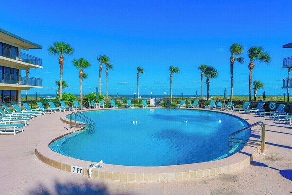 Pool - Pool Time at Ocean House 104 (St. Augustine)
