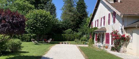 Overnattingsstedets uteområder