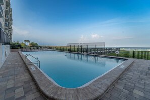 Pool - K7 Amelia South | Top Floor Oceanfront 2 Bedroom, Top Floor Oceanfront with Pool (Fernandina Beach)