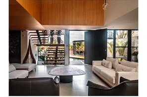 Living area - Stunning 2022 Contemporary House (Niterói)
