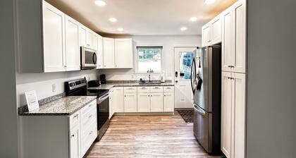 New, Stunning 3-bedroom, 5 acre home with AC & WIFI! Snowmobile & ATV trails