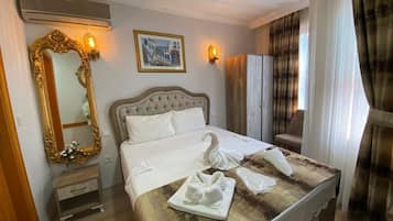 华丽双人房 | 高档床上用品、记忆海绵床垫、迷你吧、客房内保险箱