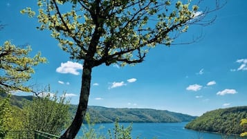 Blick von der Unterkunft