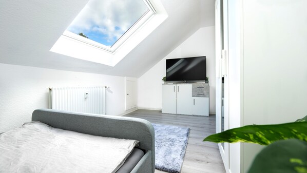 1 Schlafzimmer, Schreibtisch, Bügeleisen/Bügelbrett, kostenloses WLAN