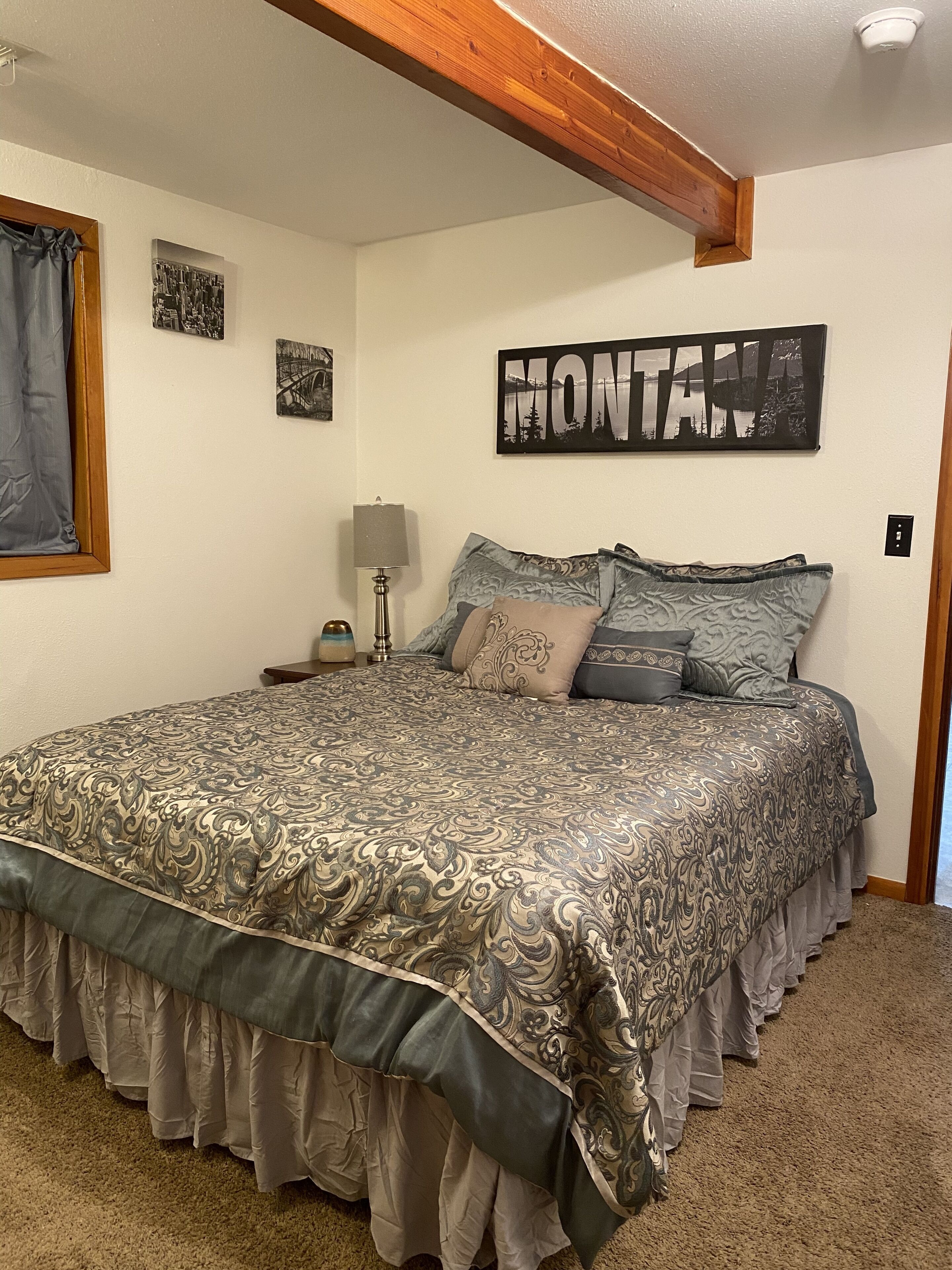 2 dormitoris, caixa forta a l'habitació i escriptori 