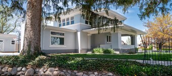 Charming Historic Home with chef's kitchen formal dining, sitting room, & patio