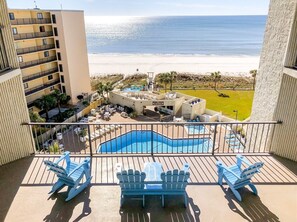 Studio, 2 Queen-Betten (Top of The Gulf 306 ) | Terrasse/Patio