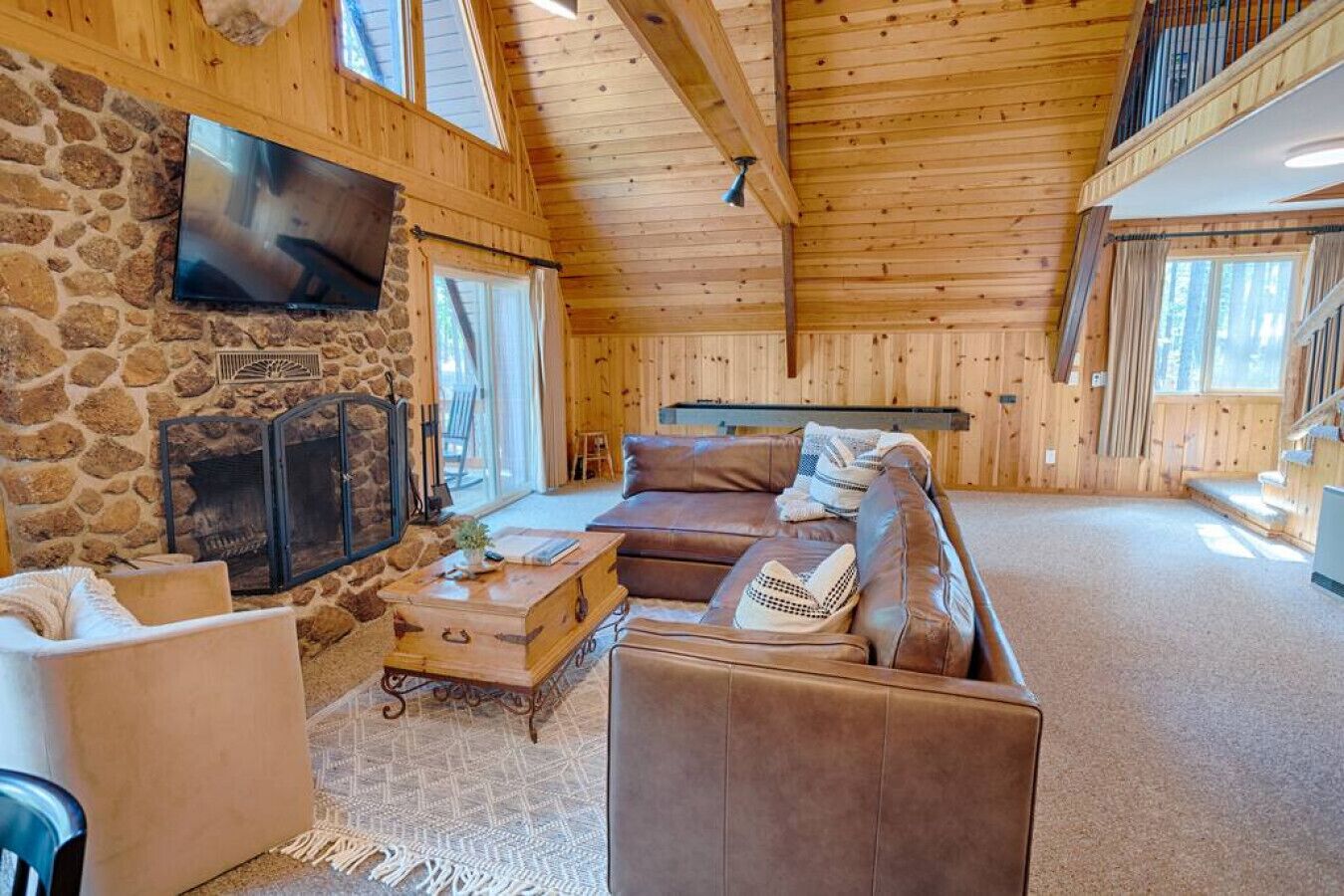 modern • family friendly • A Frame In The Pines