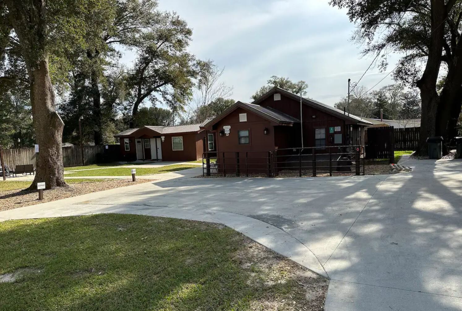 Enceinte de l’hébergement