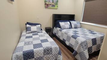 2 soveværelser, gratis Wi-Fi, sengetøj