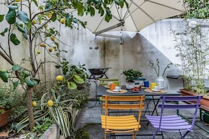 Restauration en plein air