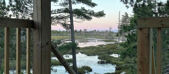 ORV/ATV/4x4 access only. REMOTE. Camping in a cabin. RUSTIC.