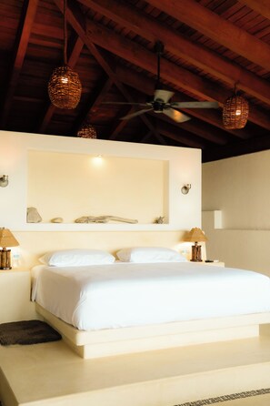 5 bedrooms, desk, free WiFi, bed sheets - Casa Frente a la Playa, Excelente Para Planes en Familia o con Amigos (Troncones)