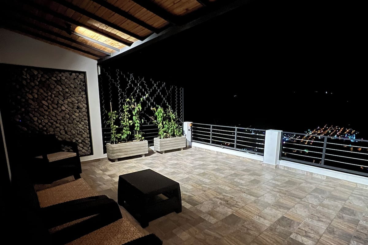 Superior Villa, 1 Bedroom, Hot Tub, Mountain View | Terrace/patio