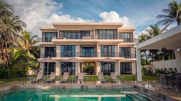 Overnatningsstedets facade