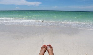 Beach nearby, beach towels