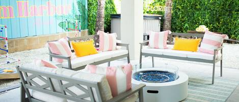 Overnattingsstedets uteområder