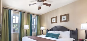 2 soverom, safe på rommet, strykejern/-brett og wi-fi (inkludert)