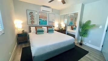 3 slaapkamers, een strijkplank/strijkijzer, reisbedje, wifi