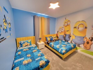 6 bedrooms, iron/ironing board, travel cot, free WiFi