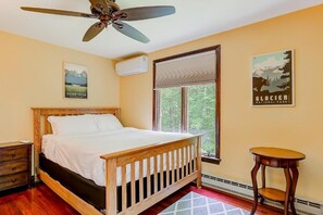 4 soverom, strykejern/-brett, wi-fi og sengetøy