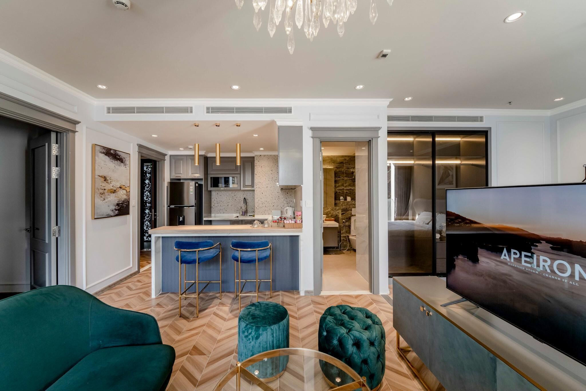 Luxury Villa, 1 Bedroom, Balcony | Minibar, in-room safe, individually furnished, desk