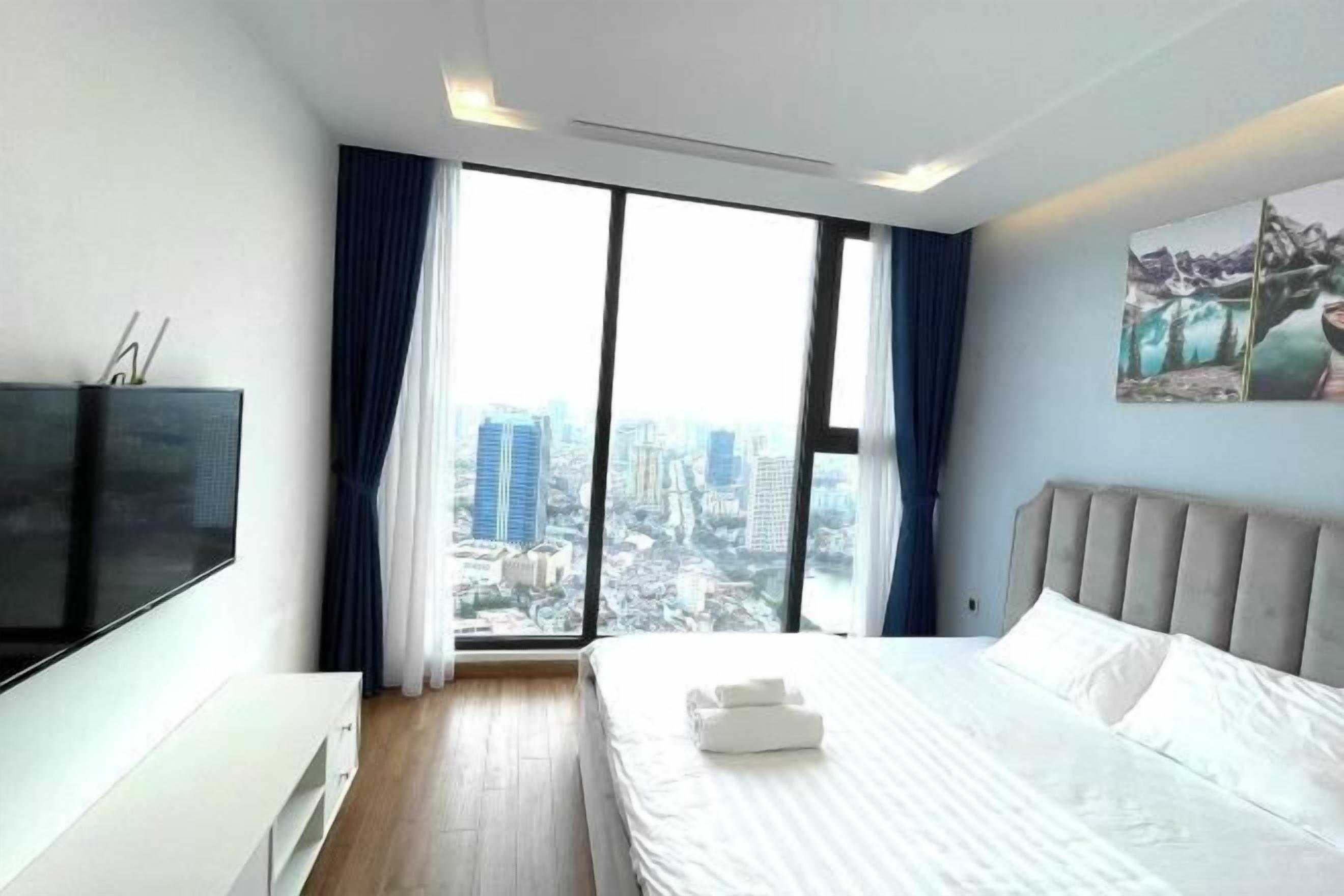 Caja de seguridad en la habitación y cortinas blackout 