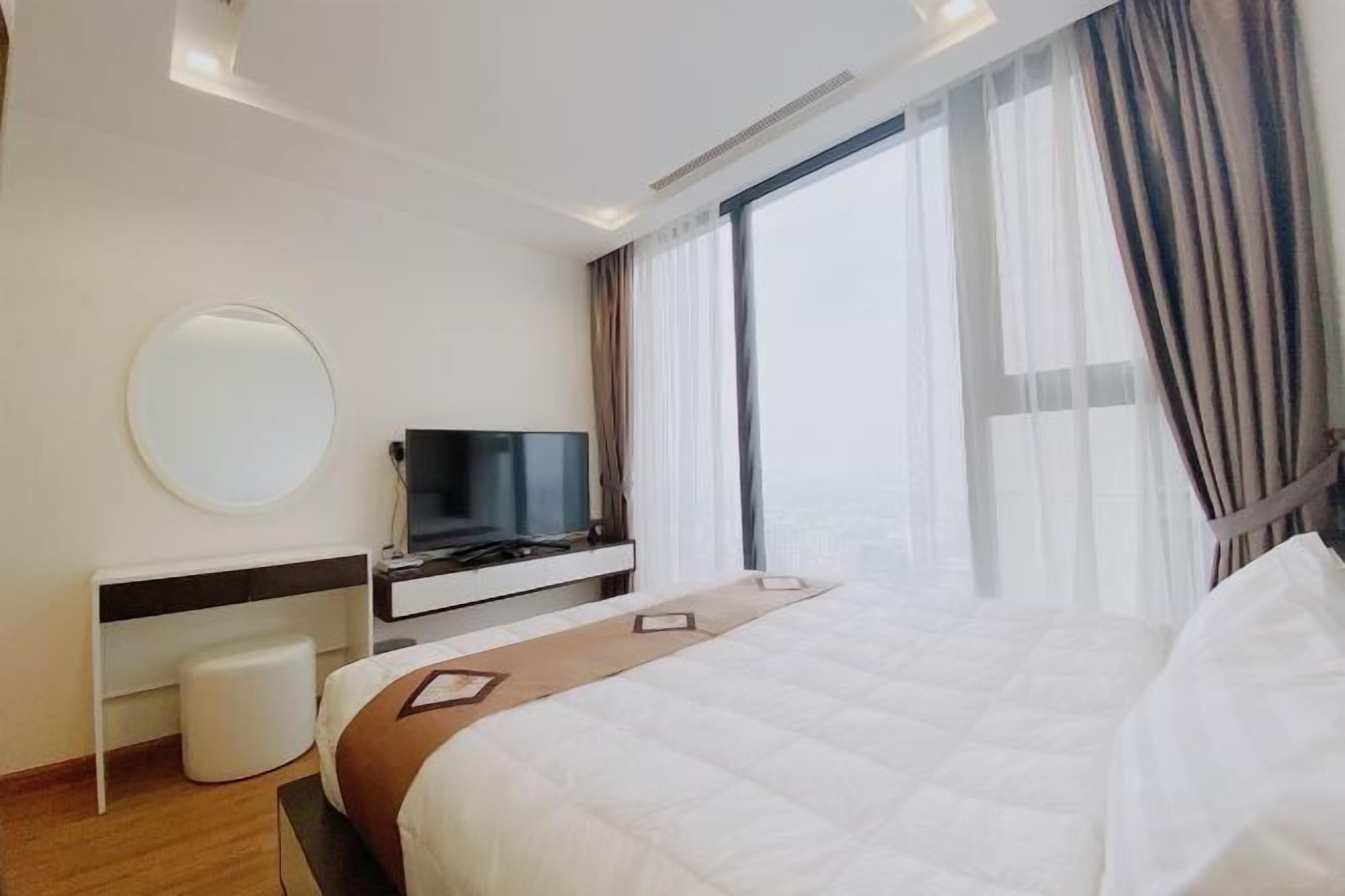 Caja de seguridad en la habitación y cortinas blackout 