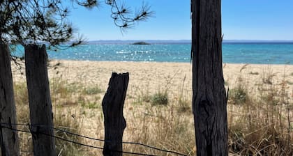 Spacious Maisonette on the "eu Blue Beach" of Kalogria in Sithonia, Greece num1