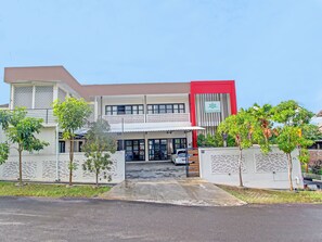 Fassade der Unterkunft