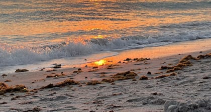 Gorgeous house , private road, 0.8 miles to Manasota Beach