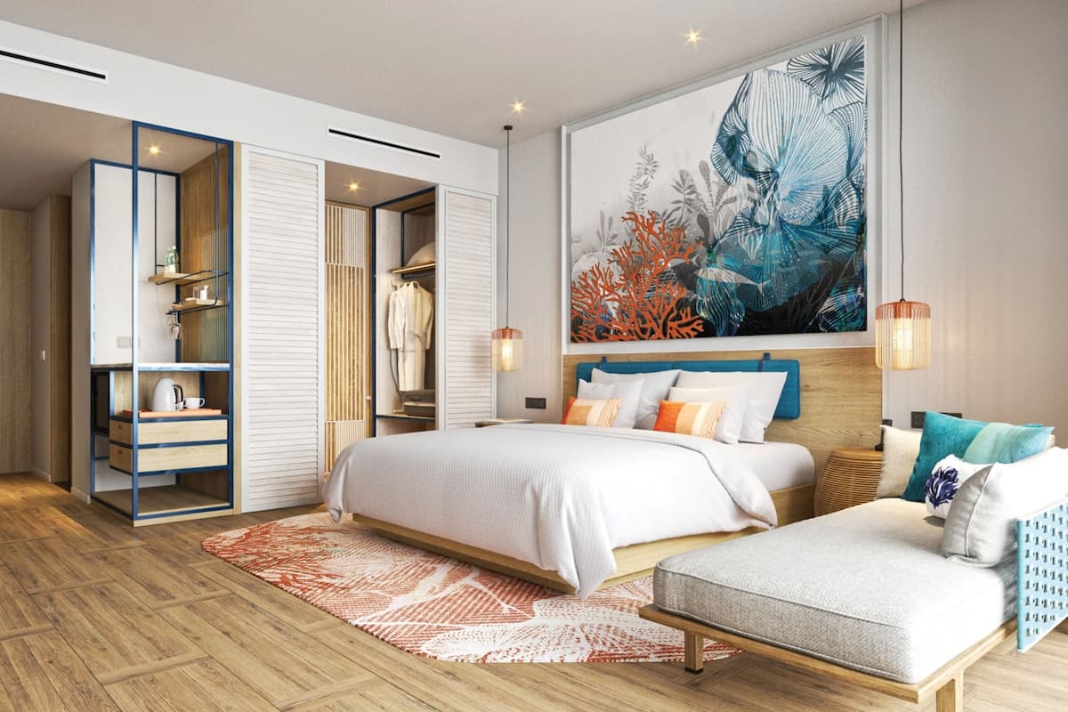 1 habitación, minibar, caja de seguridad en la habitación y escritorio