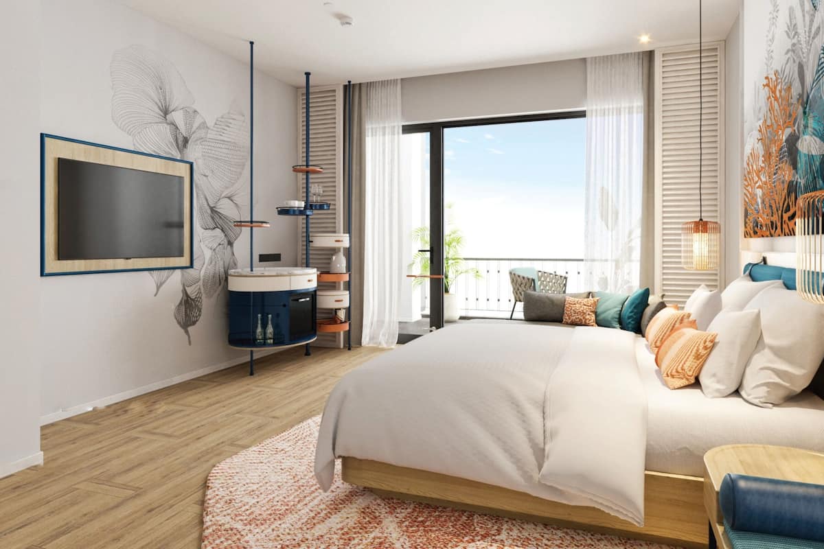 Habitación doble Premier | 1 habitación, minibar, caja de seguridad en la habitación y escritorio