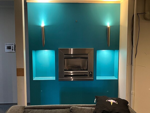 Living area - Uptown Backpackers (Dunedin)