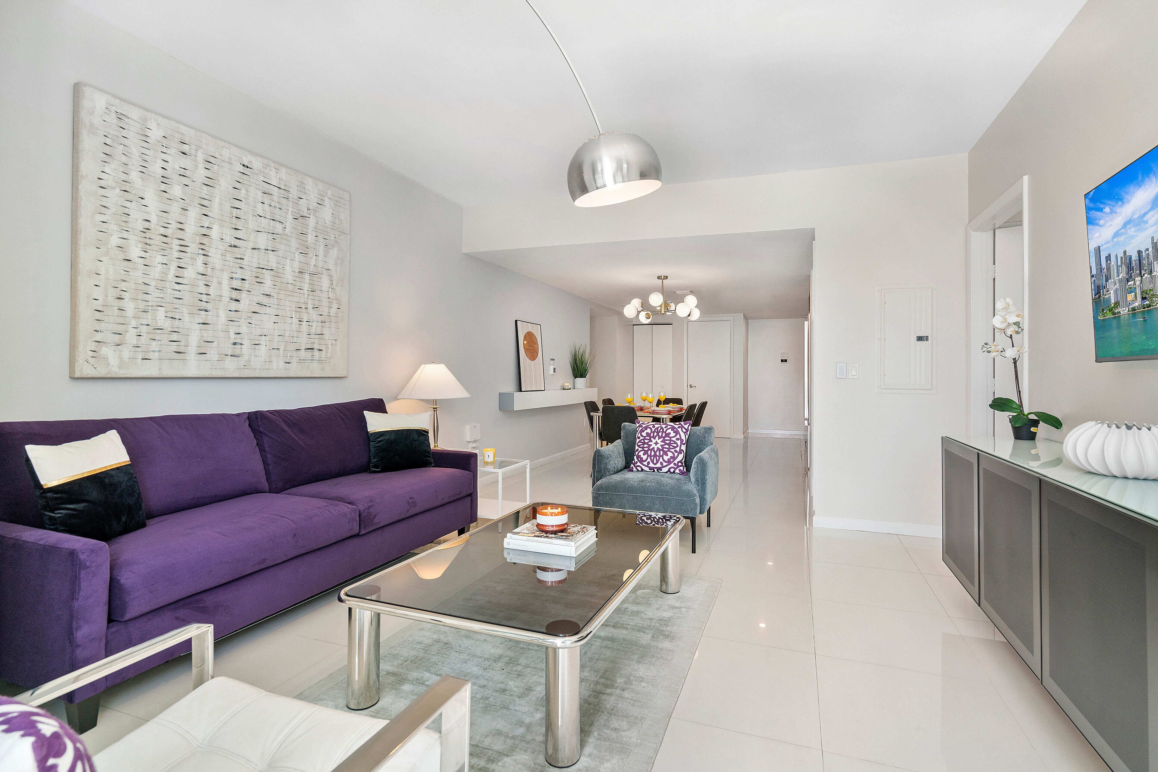 Ocean Views, from Boutique Icon Brickell Apartment, FREE Pool, SPA, GYM