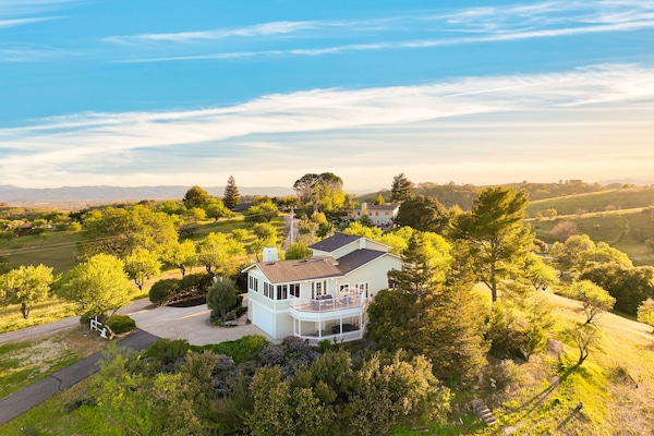 Luxury, privacy, tons of open space, and views of the surrounding countryside.