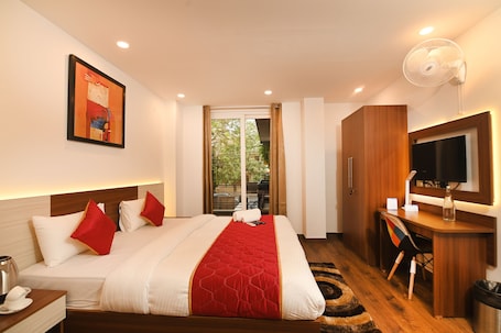 Vista desde la habitación. The Altruist Business Stays DLF Phase 3