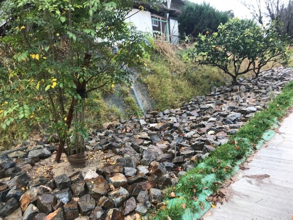 Enceinte de l’hébergement