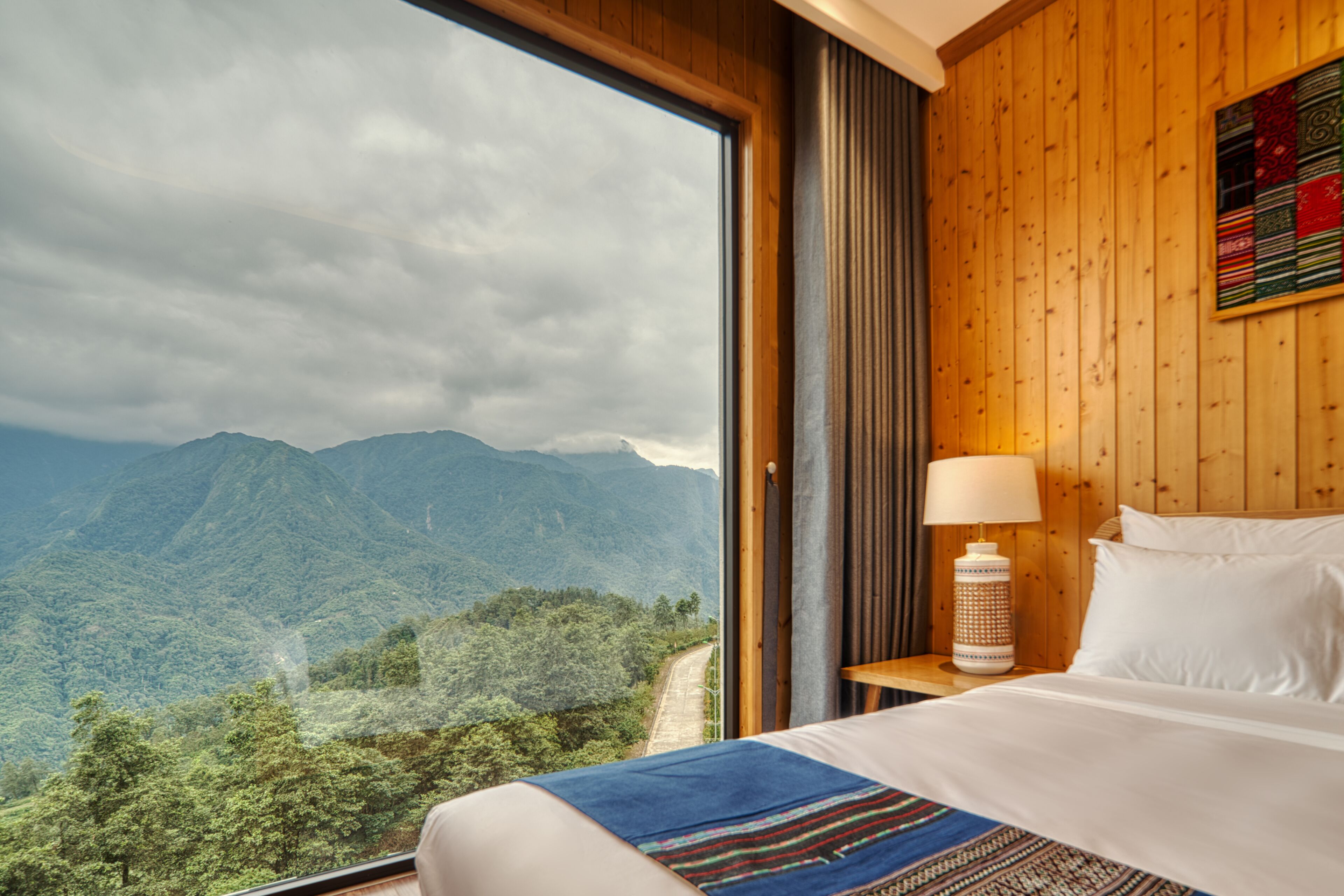 Bungalow Design, 2 chambres, vue sur la montagne (Tho Cam) | Minibar, coffre-fort, bureau, système d’insonorisation