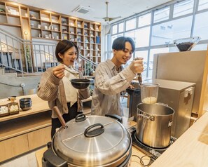 Free daily buffet breakfast - RELIEF KOKURA ANNEX Book & Stay (Kitakyushu)