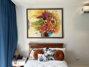 1 bedroom, WiFi, bed sheets - Cozy Studio Apartment in Cantonments, Accra (Accra)