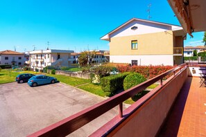 Vue depuis lâhĂ©bergement