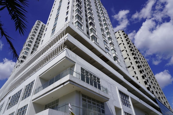 Façade de l’hébergement