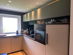Kühlschrank, Ofen, Herdplatte, Geschirrspüler