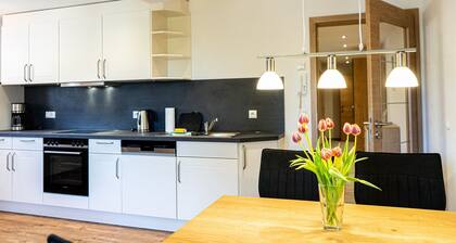 Die Ferienwohnung Himmeleck für bis zu 4 Personen mit Einem Offenen Wohnbereich,