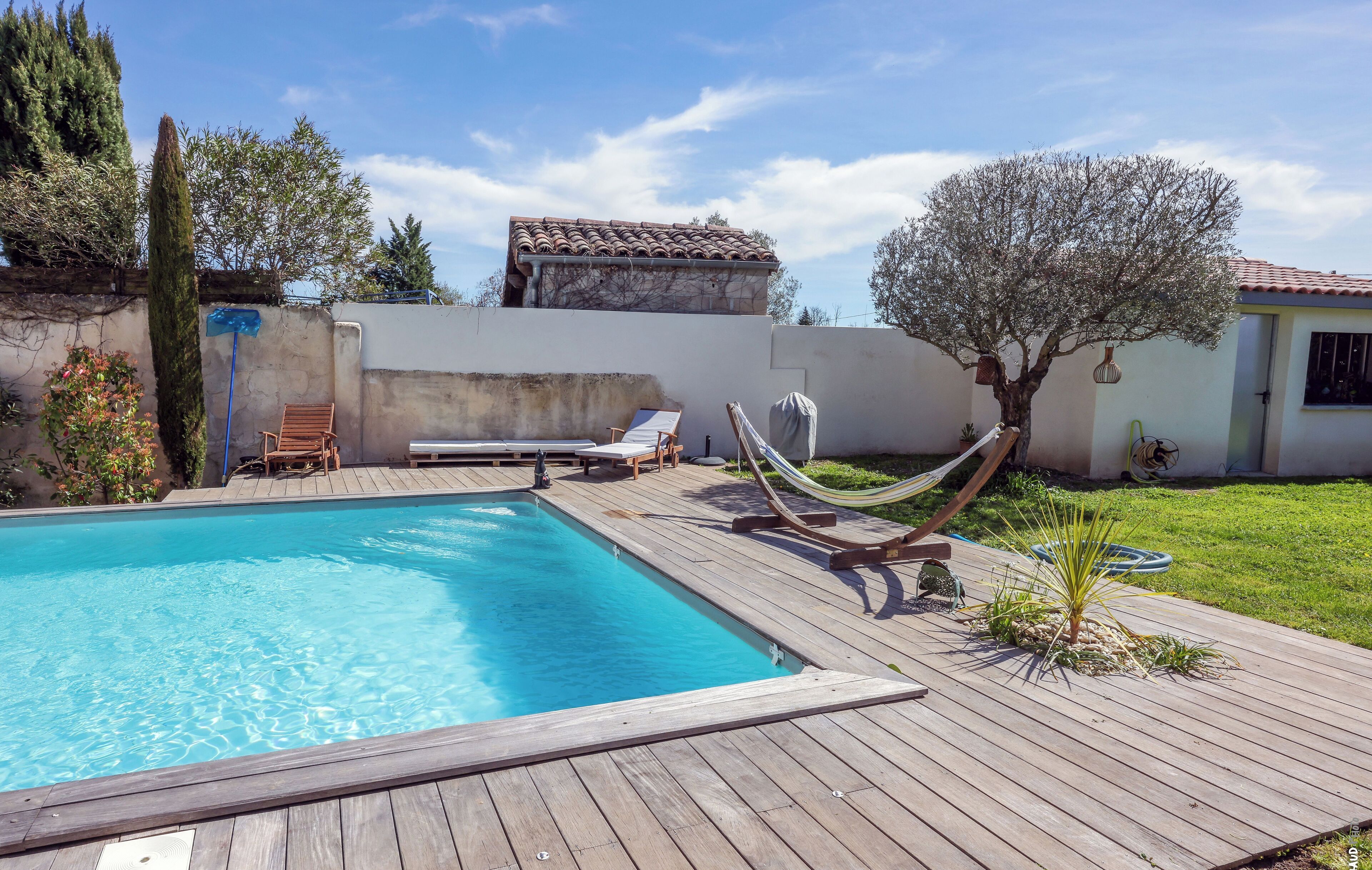 Alberca al aire libre 