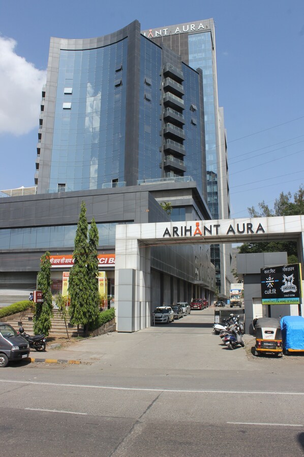 Façade de l’hébergement