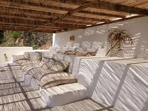 Terrace/patio - Centuri Haute Corse à 5mn de la Mer, Maison 18è Entièrement Restaurée (Centuri)