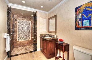 Deluxe Villa, 1 Queen Bed with Sofa bed | Bathroom | Hair dryer